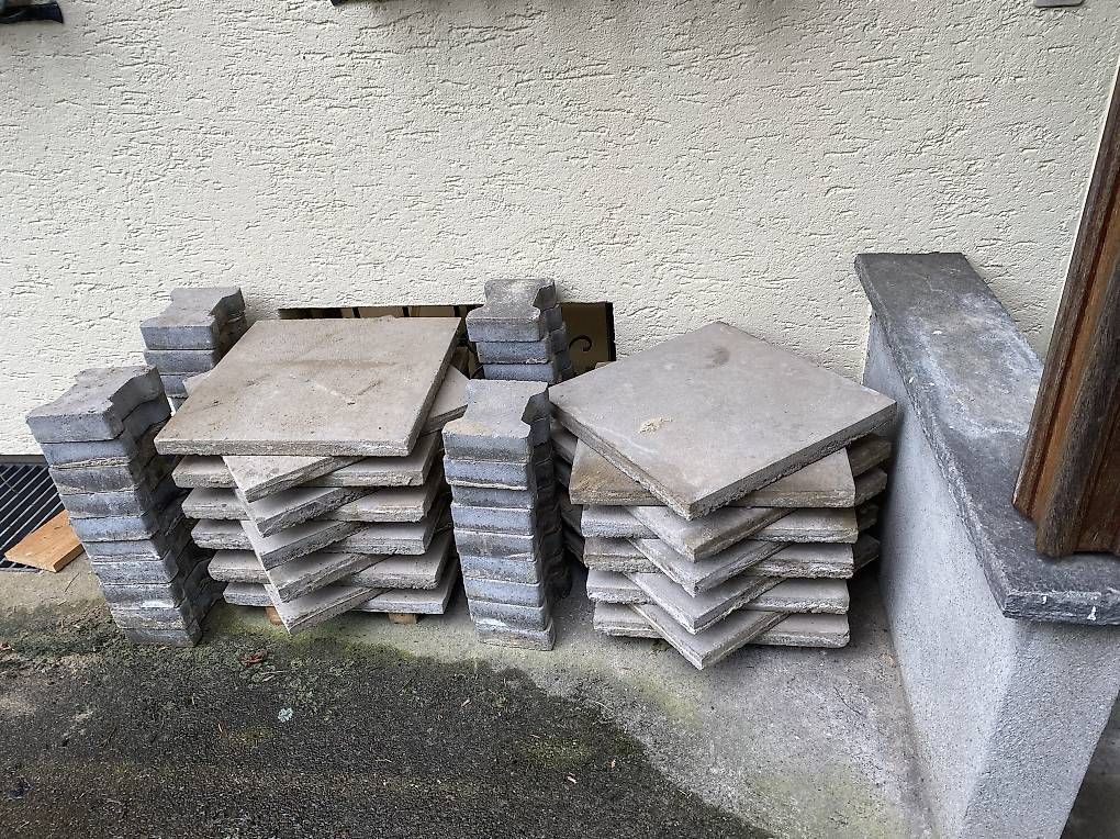 Rivestimenti per pavimenti: Gartenplatten & Verbundsteine – Usato da Ennetbaden venduto da jun_19