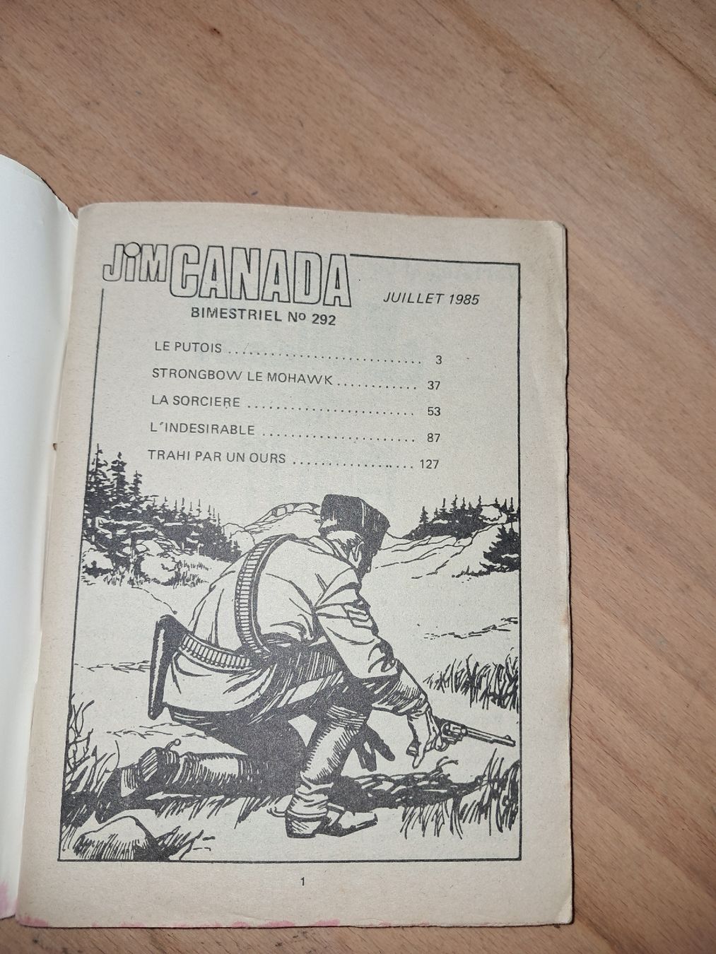 Comics: numéro 202 bd western Jim Canada – Gebraucht aus Le locle von juliensaran 1