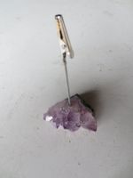 Postkartenhalter auf Amethyst