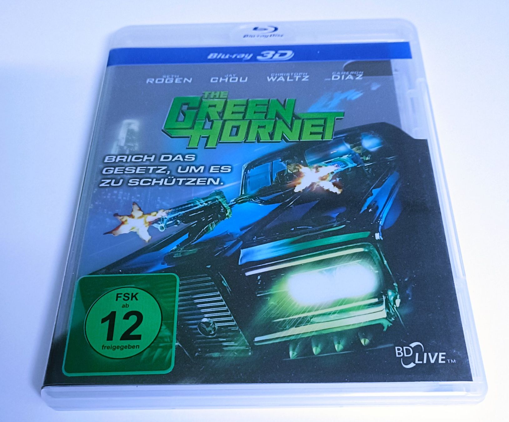 Tutti i DVDs: The Green Hornet Blu Ray 3D – Usato da Köniz venduto da Movieportal007