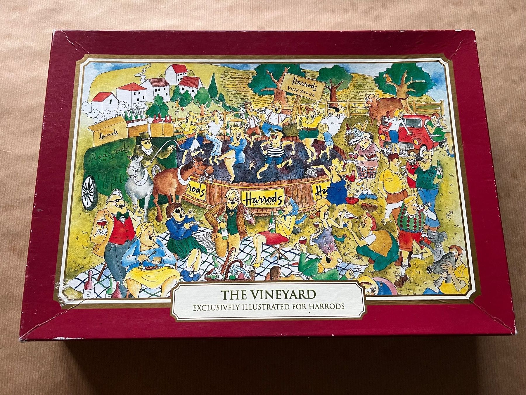 Heye Puzzle: 500 Puzzle von Harrods"The Vineyard" – Usato da Steffisburg venduto da 9MOMO5