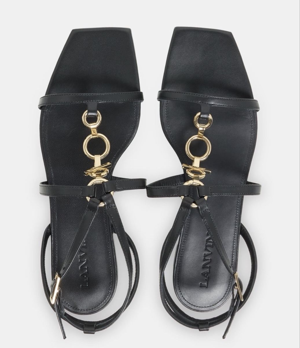 Lanvin Scarpe da donna: Lanvin leather sandals  – Nuovo e nell'imballaggio originale da Paradiso venduto da viorea 1
