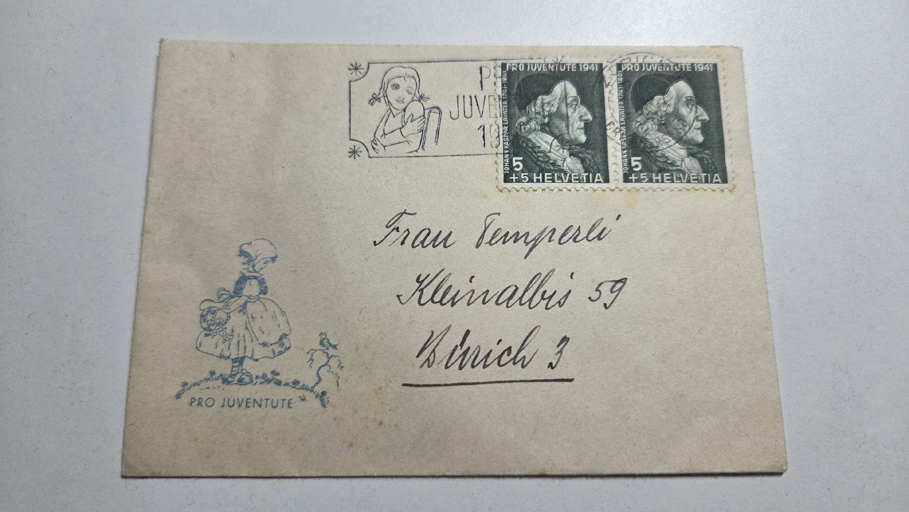Tous les timbres: 1941 Pro Juventute Briefli – D'occasion à Arni AG par Moth68