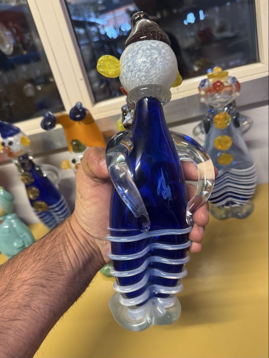 Sculture & Statue: Glas Skulpturen 8 stk.  – Usato da Schlieren venduto da Freundlich02 7