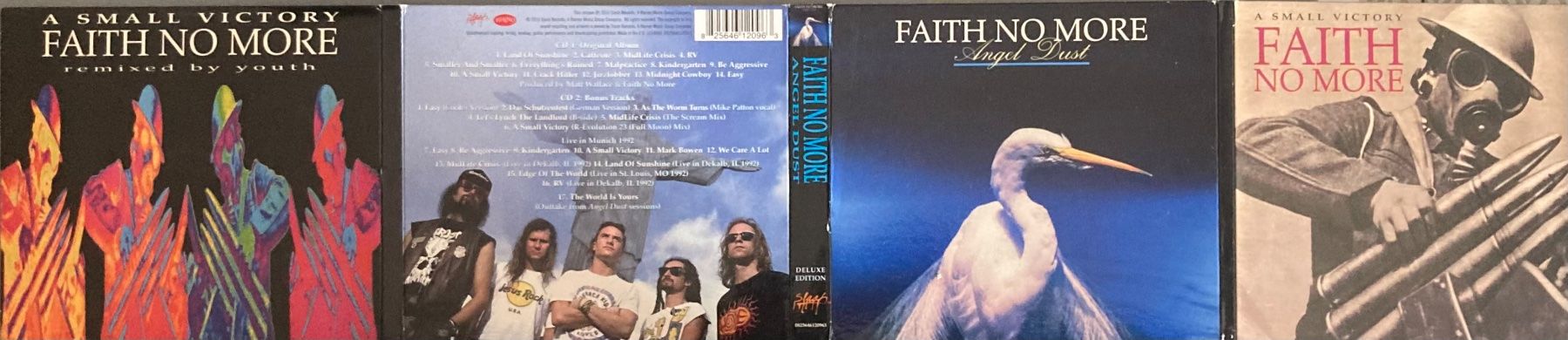 CD: FAITH NO MORE - ANGEL DUST – Usato da Poliez-Pittet venduto da Newtown-Records 4