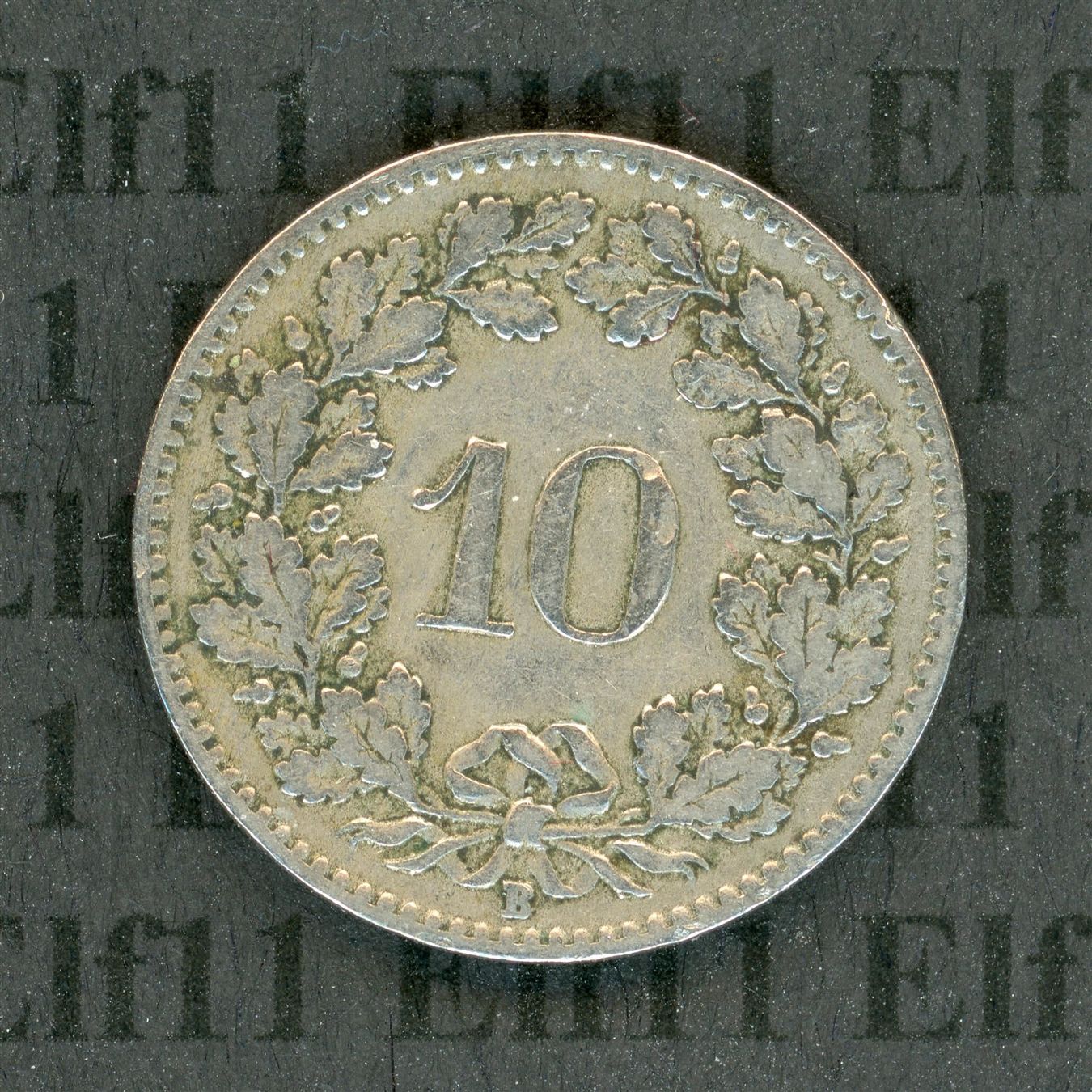 Tutti le monete: CHF___0.10 1920 -ss 10 Rappen – Usato da Widnau venduto da Elf11 1