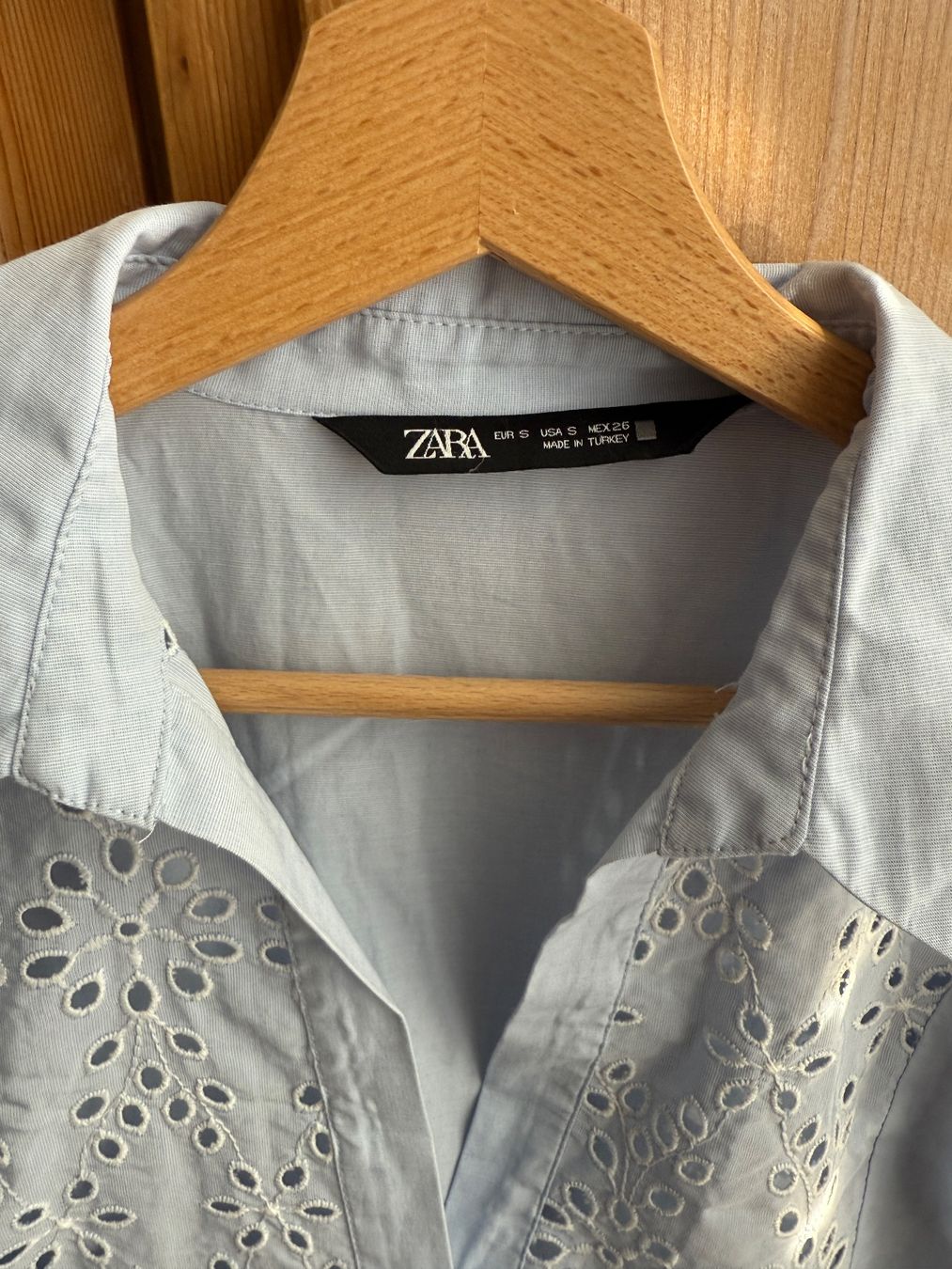 Zara Robes: Zara Light Blue Embroidered Dress/ Kleid - Size S – D'occasion à Zürich par Eb_ 4