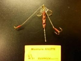 (COPIE) (COPIE) Ancienne monture Ailette Rudipech
