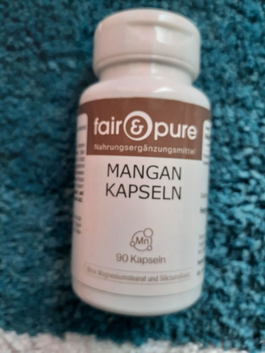Cibi & Specialità: Mangan ca.40 Kapseln von fair&pure – Usato da Niedergösgen venduto da Happy-7