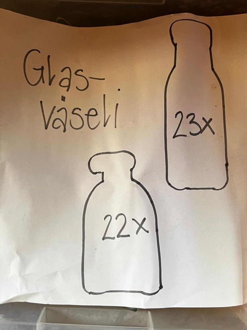 Vasi & Recipienti: 45 kleine Glasvasen – Usato da Büsserach venduto da 11naomi