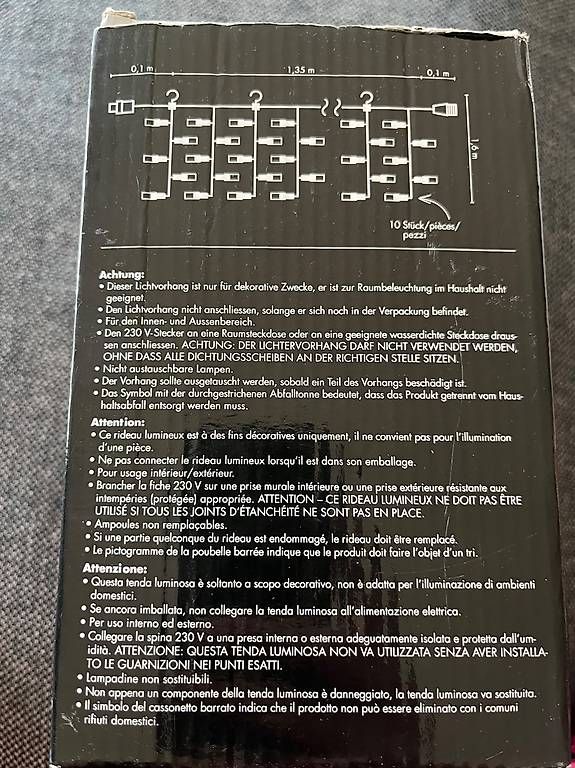 Lichterketten & Leisten: Lichterkette – Gebraucht aus Basel von medscape2506 2