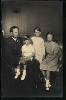 Kronprinz Leopold von Belgien mit seinen