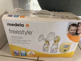 Medela Freestyle mit viel Zubehör