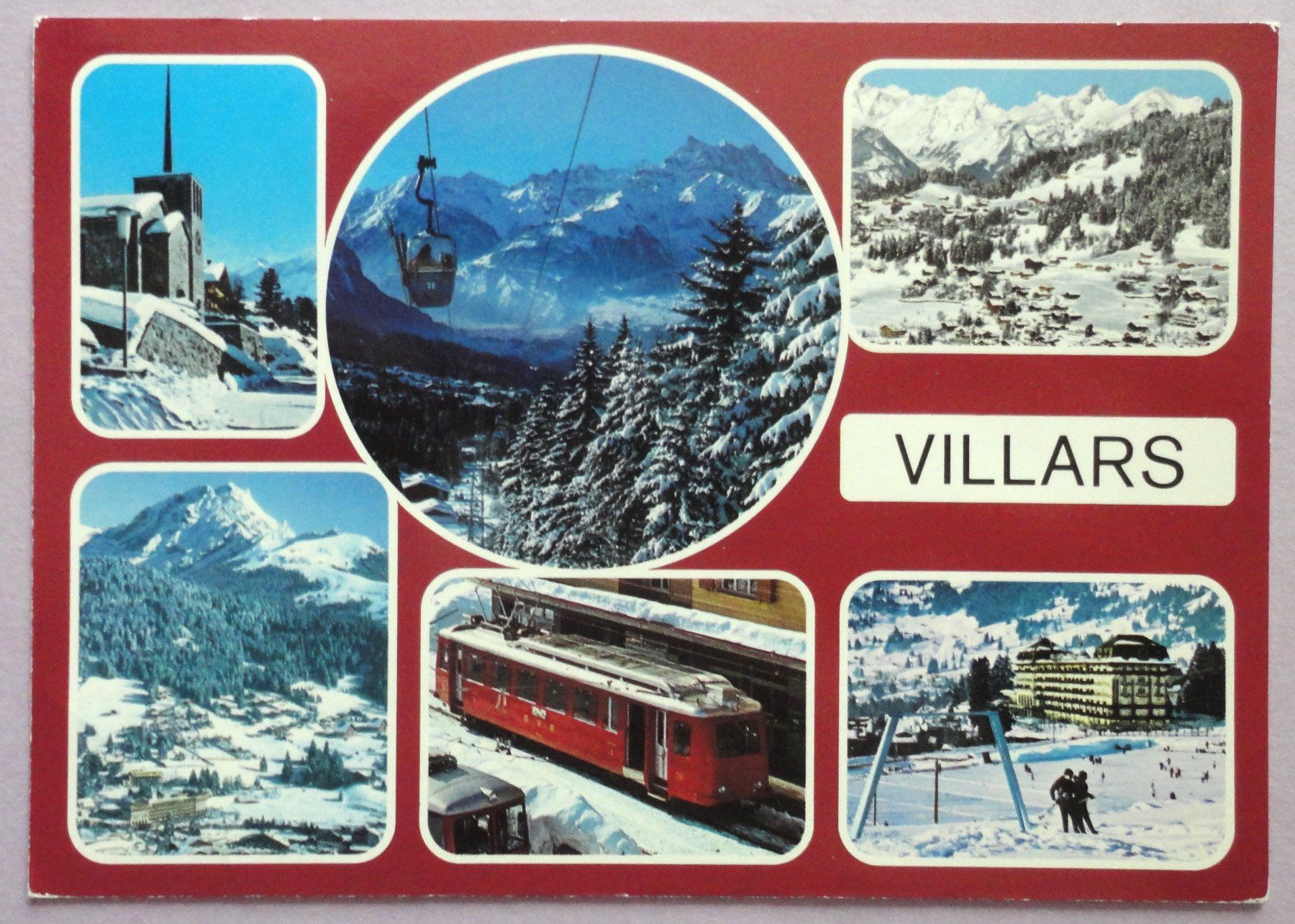 Ansichtskarten: Villars alt. 1253 m – Defekt aus Fétigny von Billy2miny