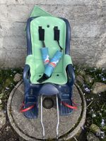 Velo- Kindersitz mit praktischer Gepäcktasche