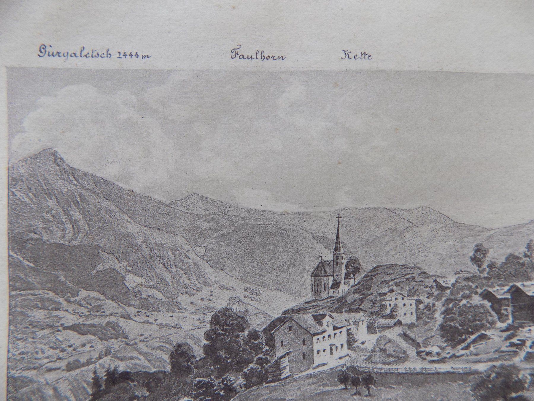 Gravures: Castiel Arosa – D'occasion à Risch par Rischli15 4