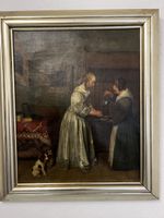 Antiker Original Gemälde Copie