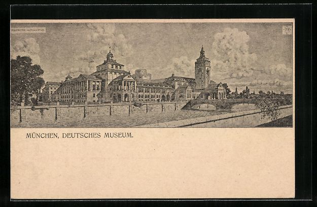 Cancelleria postale: München, Deutsches Museum, Ganzsache Ba – Usato da Berlin venduto da bartko-reher