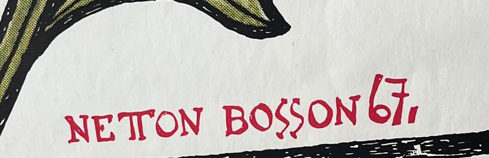 Netton Bosson (1927) Grosse Plakat (Gebraucht) in Hochdorf für CHF 20 ...