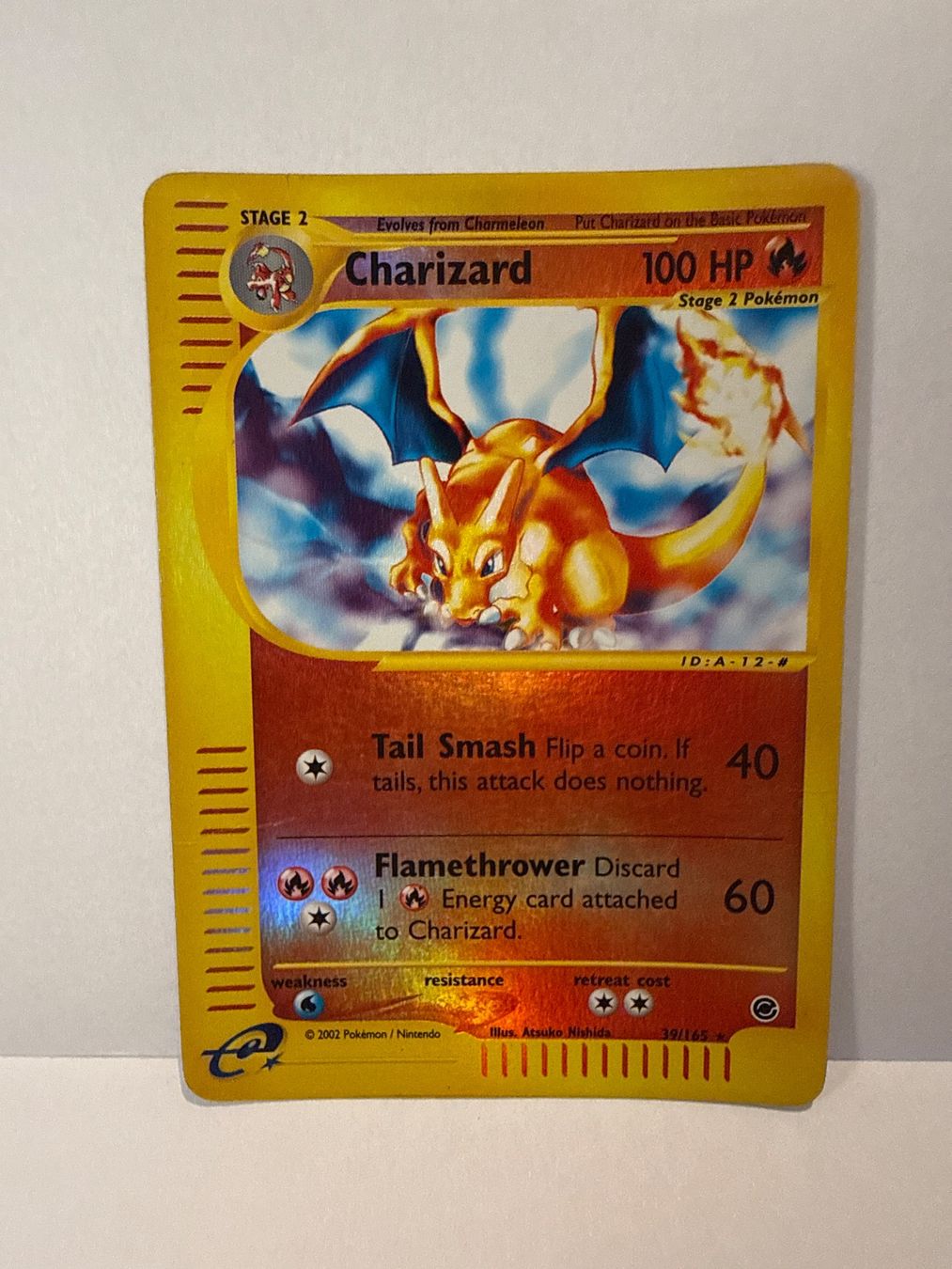 Pokémon Sammelbilder & Trading cards: CHARIZARD 39/165 2002 EXPEDITION BASE SET REVERSE HOLO – Gebraucht aus Lugano von ktm_7jr7