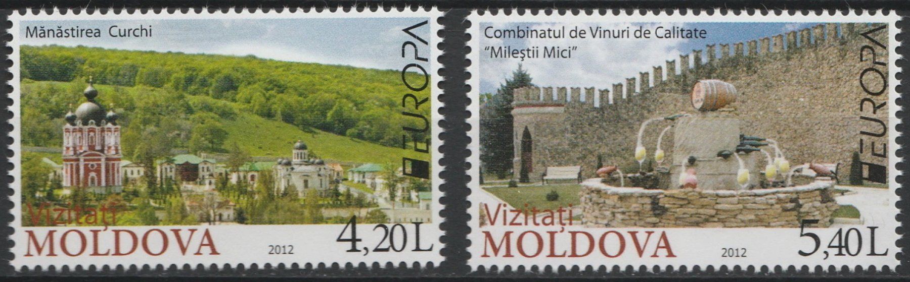 Tutti i francobolli: Moldawien 2012 CEPT Europa postfrisch – Nuovo (secondo la descrizione) da Lausanne venduto da dsi_7l2q