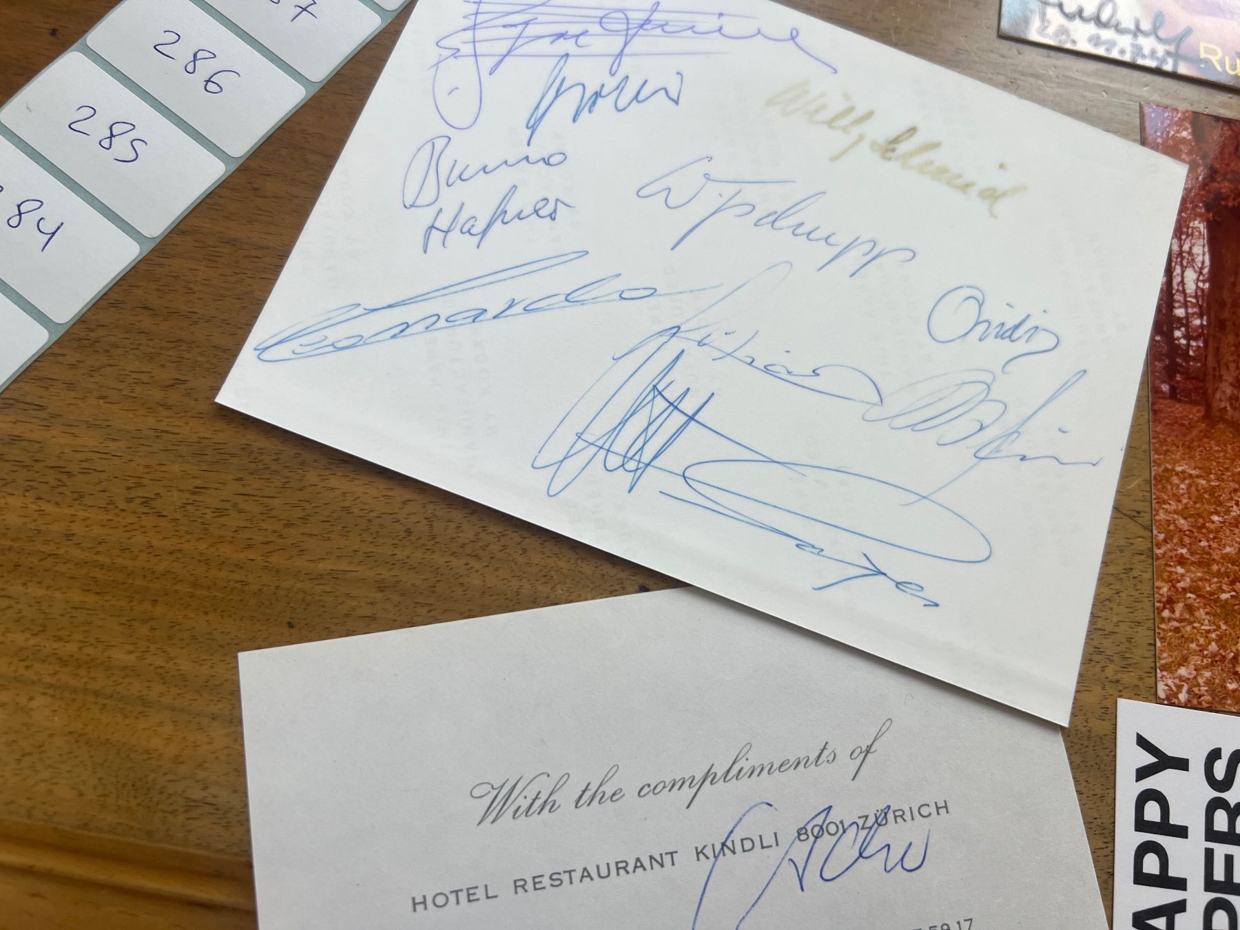 Autogramme: Verschiedene Autogramme 278 – Gebraucht aus Glattfelden von maa_qcj8 3