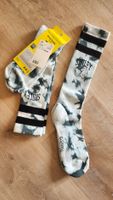 Lot 2x paires de longu3s chaussettes skatteur SMILEY, NEUF 