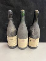 Lot de 3 BOUTEILLES DIVERSES