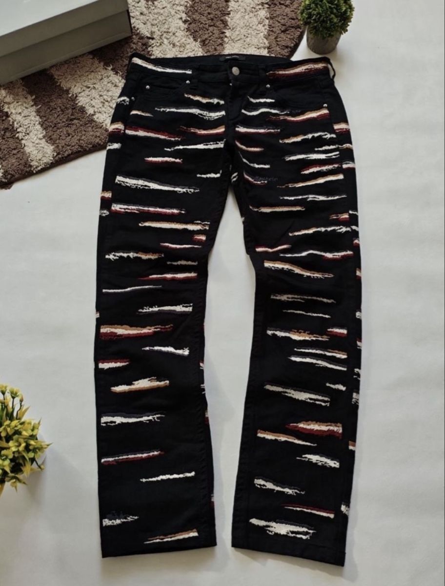 Isabel Marant Jeans: Isabel Marant Jeans, Black Patterned, Size 42 – Neu (gemäss Beschreibung) aus Versoix von Bazanchiklovalova 5