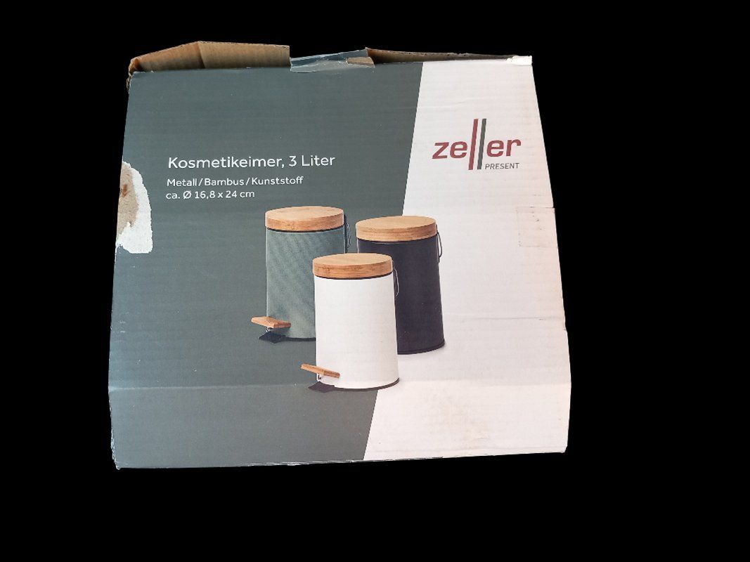 Abfalleimer: ZELLER Present Abfalleimer (3 lt.) – Neu (gemäss Beschreibung) aus Hünenberg von Restwert_Zug 5