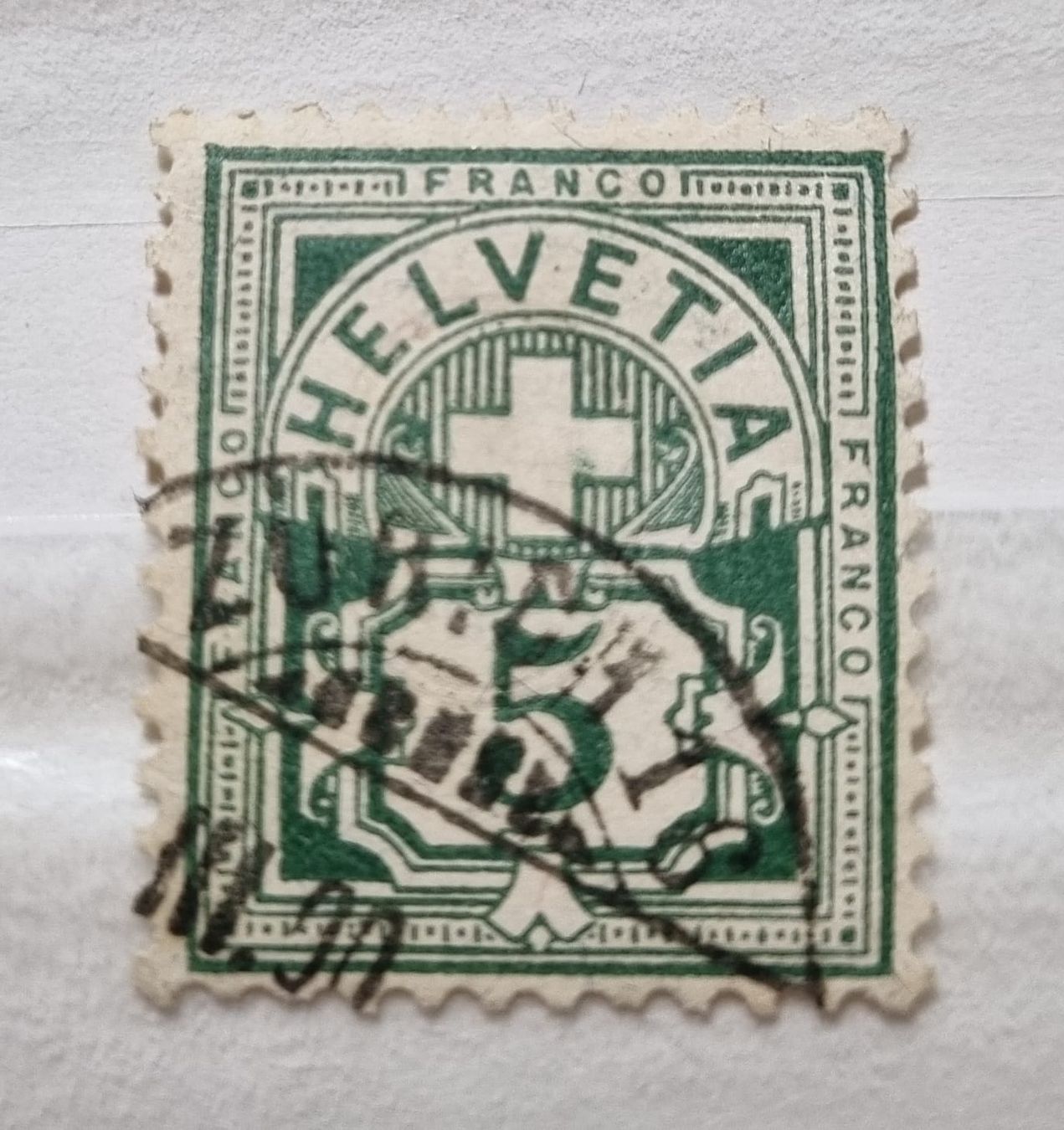 Tutti i francobolli: Schweizer Briefmarken um ca. 1900 – Usato da Jegenstorf venduto da mamoje 5