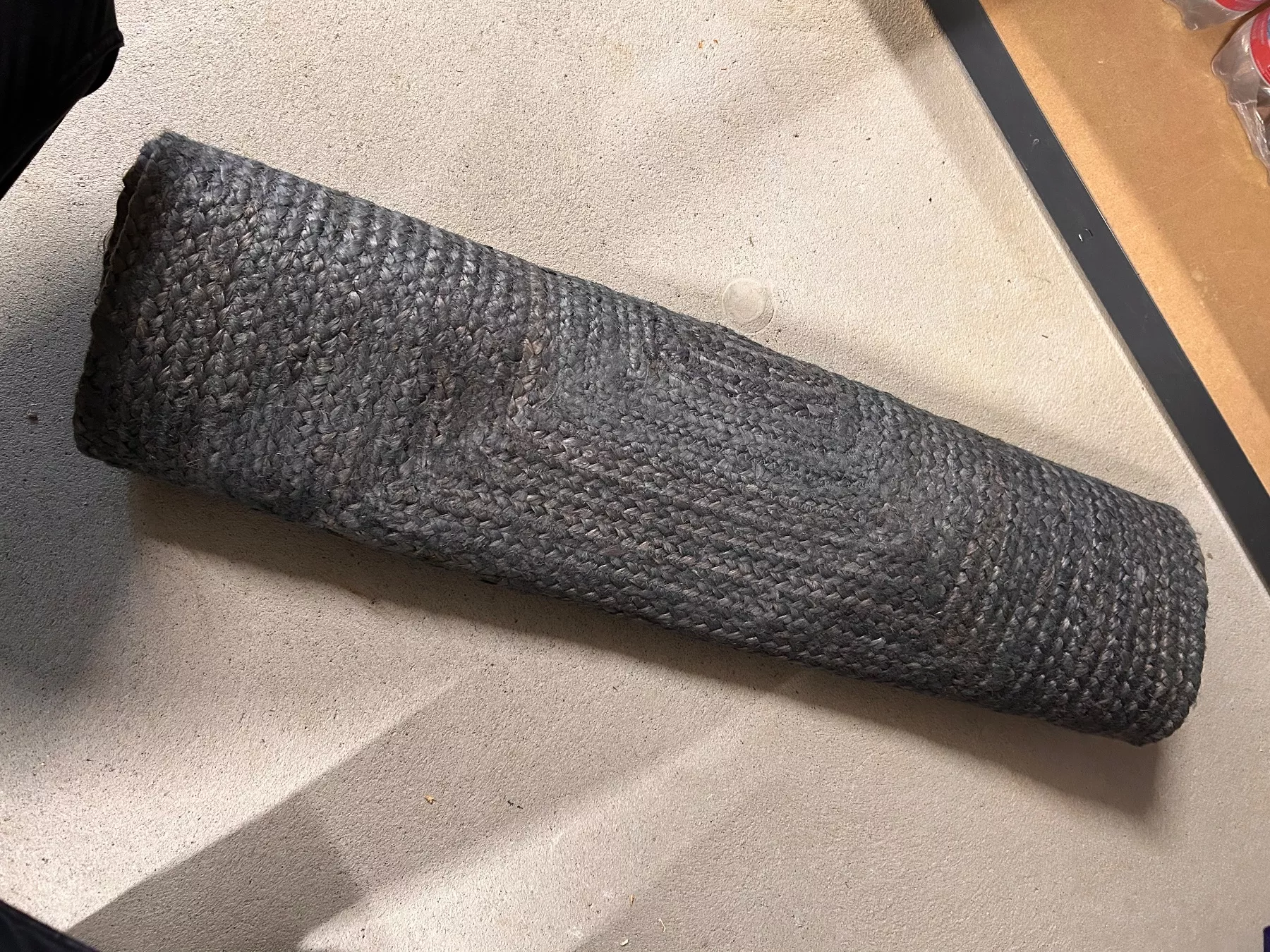 Teppiche: Jute Teppich anthrazit – Neu (gemäss Beschreibung) aus Uerkheim von Pata180817 2