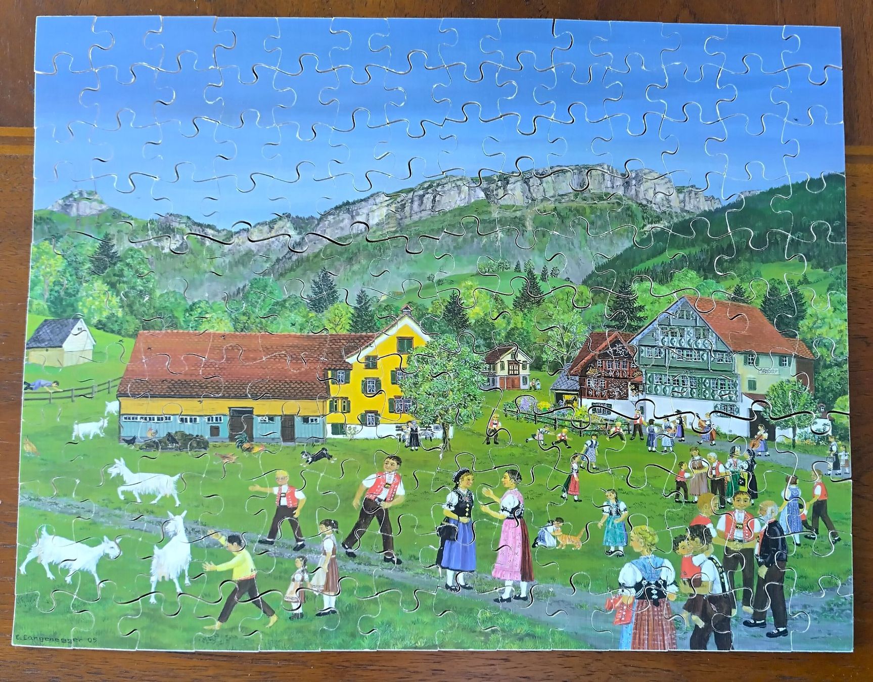 Penelope Puzzle: Penelope Junior Holzpuzzle "Appenzell" Lilly Langenegger – Usato da Bellach venduto da JingleJerry 2