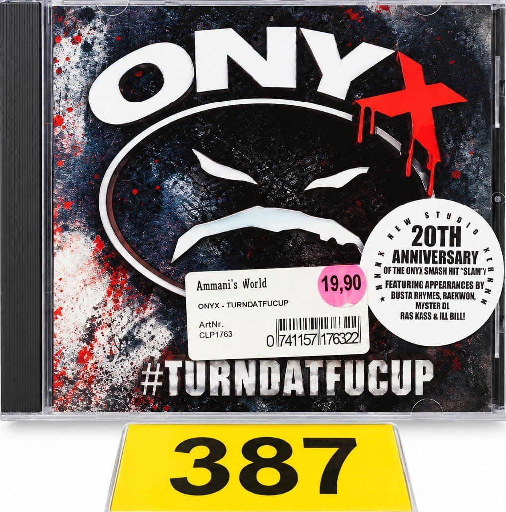 CD: CD Onyx "Turndatfucup", Nr. 387 – Nuovo e nell'imballaggio originale da Kottwil venduto da Crazyrolf