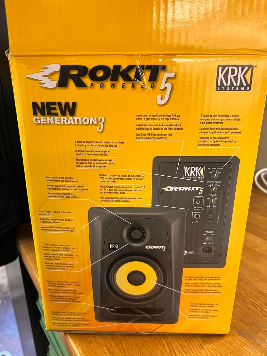 KRK Casse acustiche: Rokit KRK Powered 5 Lautsprecher Set – Usato da Amriswil venduto da BelaFarinRod 3