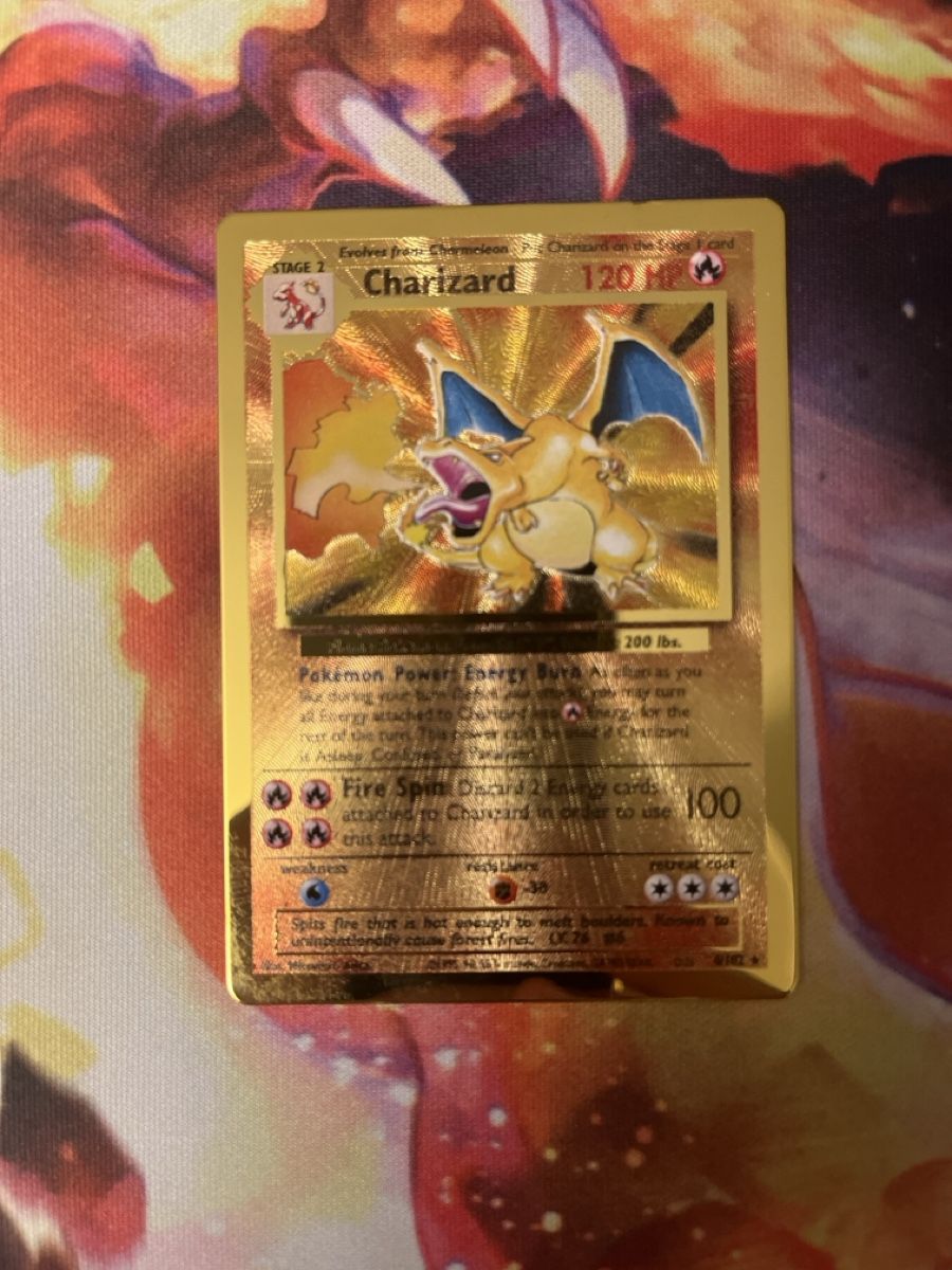 Pokémon Carte collezionabili: Charizard Metallkarte PROMO – Usato da Dübendorf venduto da LCDH55