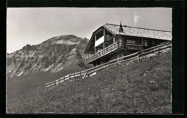 Cartoline postali: Adelboden, Restaurant Schwandfeldspitze – Usato da Berlin venduto da bartko-reher