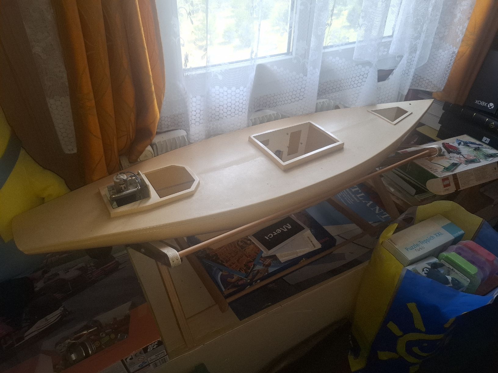 Robbe Modellismo RC: Robbe Atlantis Modell 1130 - Zweimastschoner Bausatz – Nuovo (secondo la descrizione) da Lyss venduto da Nigudasschaf 1