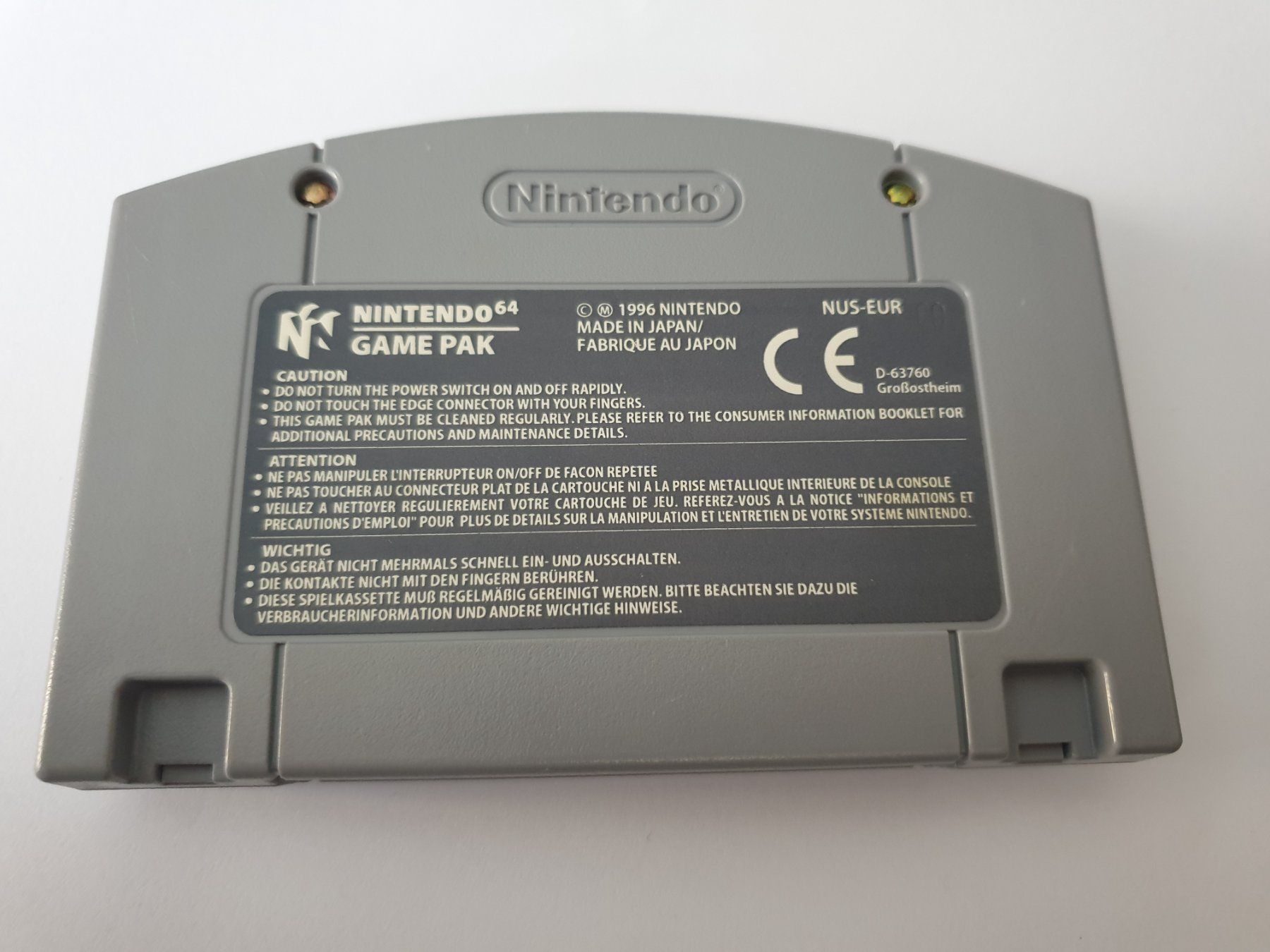 Giochi: Wave Race 64 / N64  Nintendo 64 – Usato da Rain venduto da Laupia 1