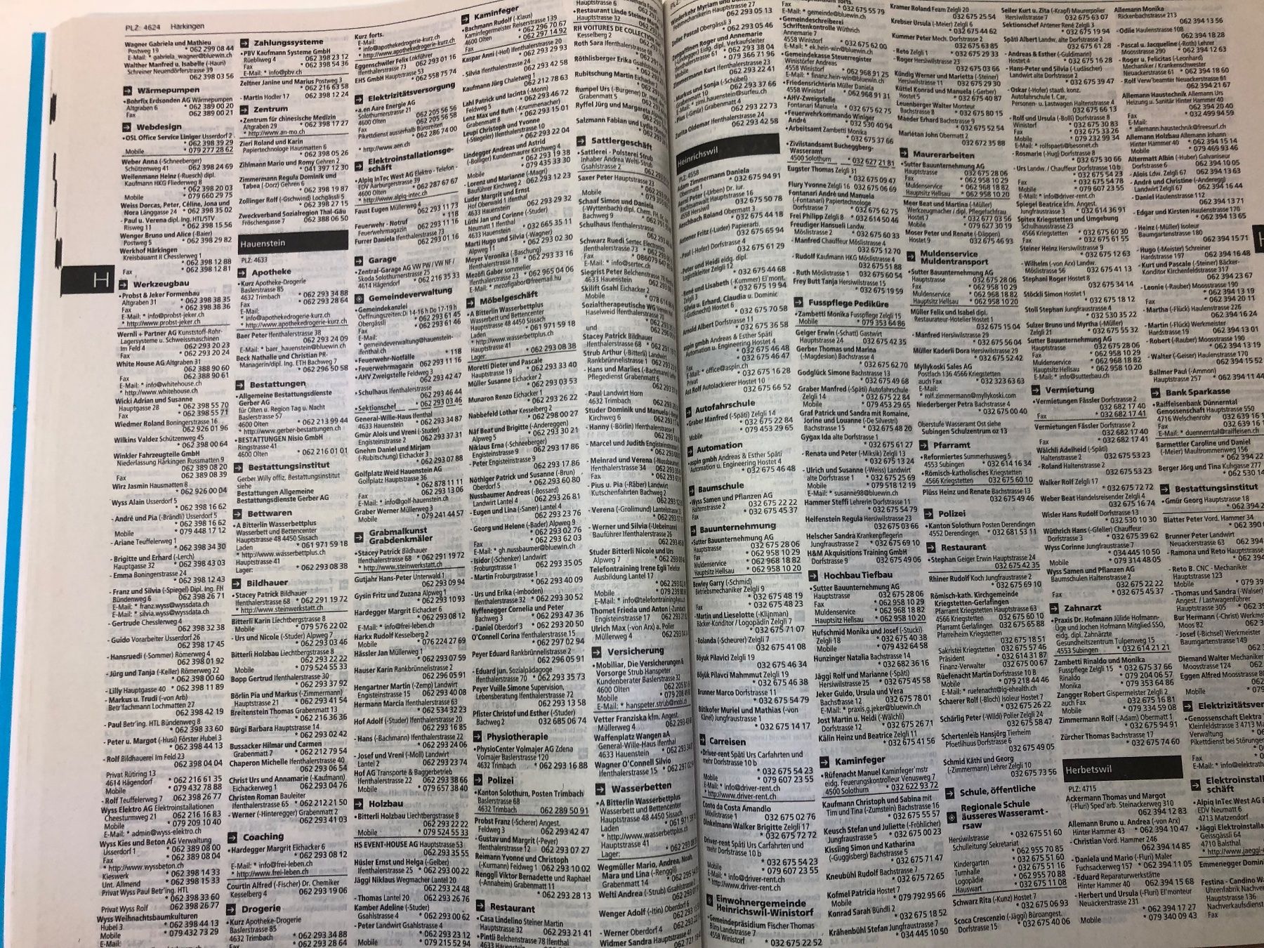 Libri: Telefonbuch Solothurn – Usato da Kräiligen venduto da hkk 6