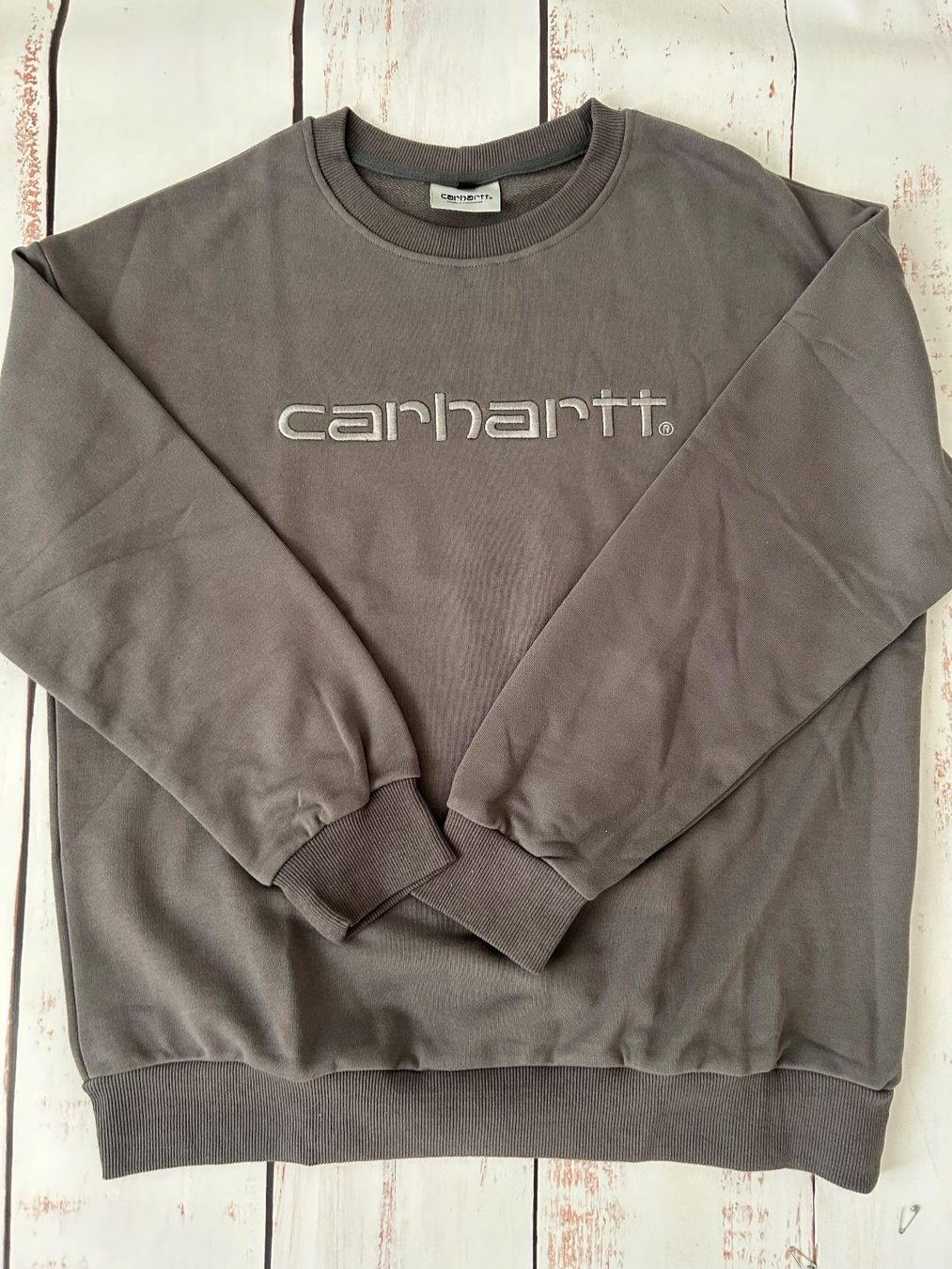 Carhartt Maglioni & Felpe: Sweetshirt Carhartt Grey Gaffit M size – Nuovo (secondo la descrizione) da Zürich venduto da Ferienan