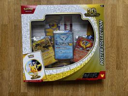 Coffret Pokémon Poster Collection 30 ans anglais