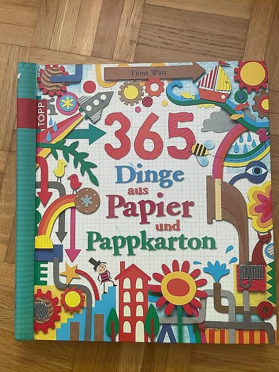 Libri: 365 Dinge aus Papier und Pappkarton – Nuovo e nell'imballaggio originale da Zürich venduto da pikola24