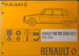 Ersatzteilkatalog Renault 16 TS '68-'73