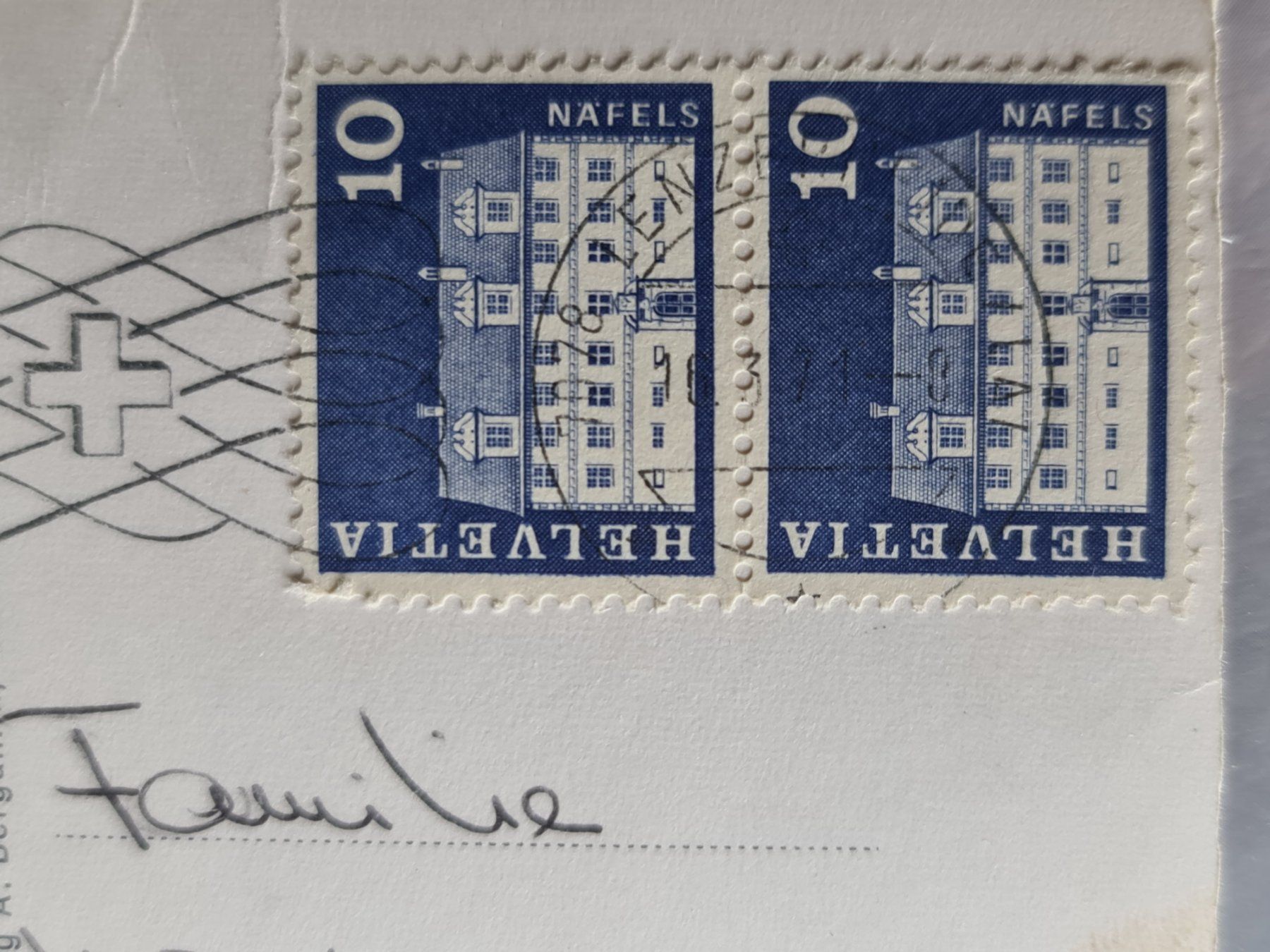 Cartoline postali: Ansichtskarte Rothornbahn Lenzerheide – Usato da Dintikon venduto da Vexi 1