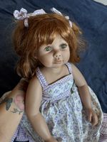 Große Stoffpuppe ca. 70 cm – weicher Körper, hübsches Kleid