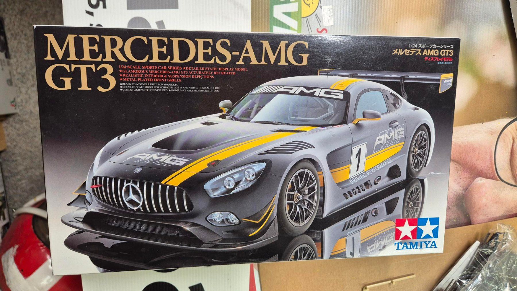 Tamiya Kit di modellismo & Modellini statici: Mercedes AMG GT3 – Nuovo (secondo la descrizione) da Wettingen venduto da Mmarb