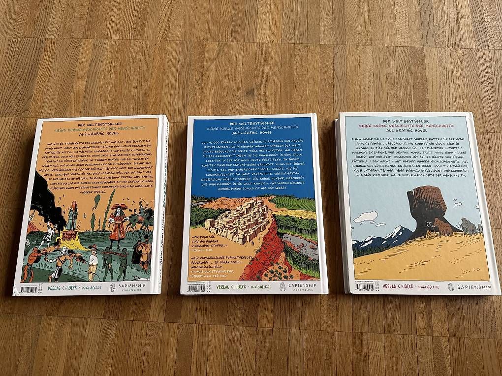 Fumetti: 3 Comicbände SAPIENS - Neuwertig – Usato da Aarau venduto da SUP3RMAR10 1