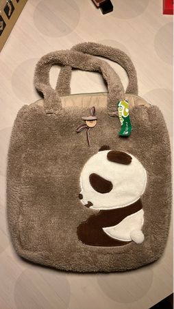 Sac Panda Doux moelleux panda house