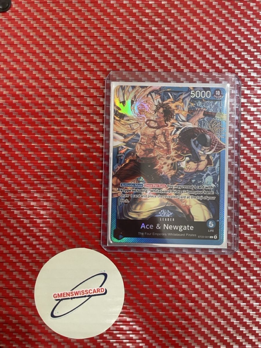 Bandai Carte collezionabili: One Piece Card Ace & Newgate Leader 5000 Special – Nuovo (secondo la descrizione) da Wädenswil venduto da Gmenswisscard